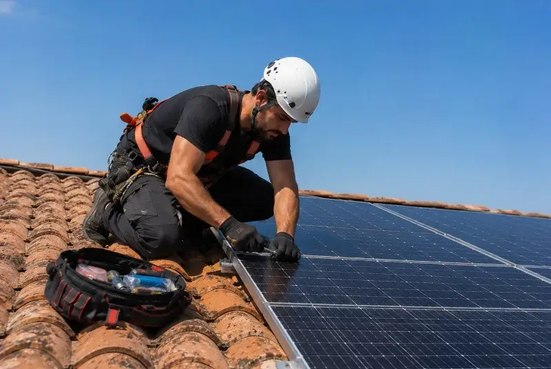 Maintenance et monitoring de panneaux solaires à Saint-Geours-de-Maremne